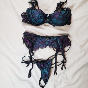 Honey Birdette Bianca Three Piece Set